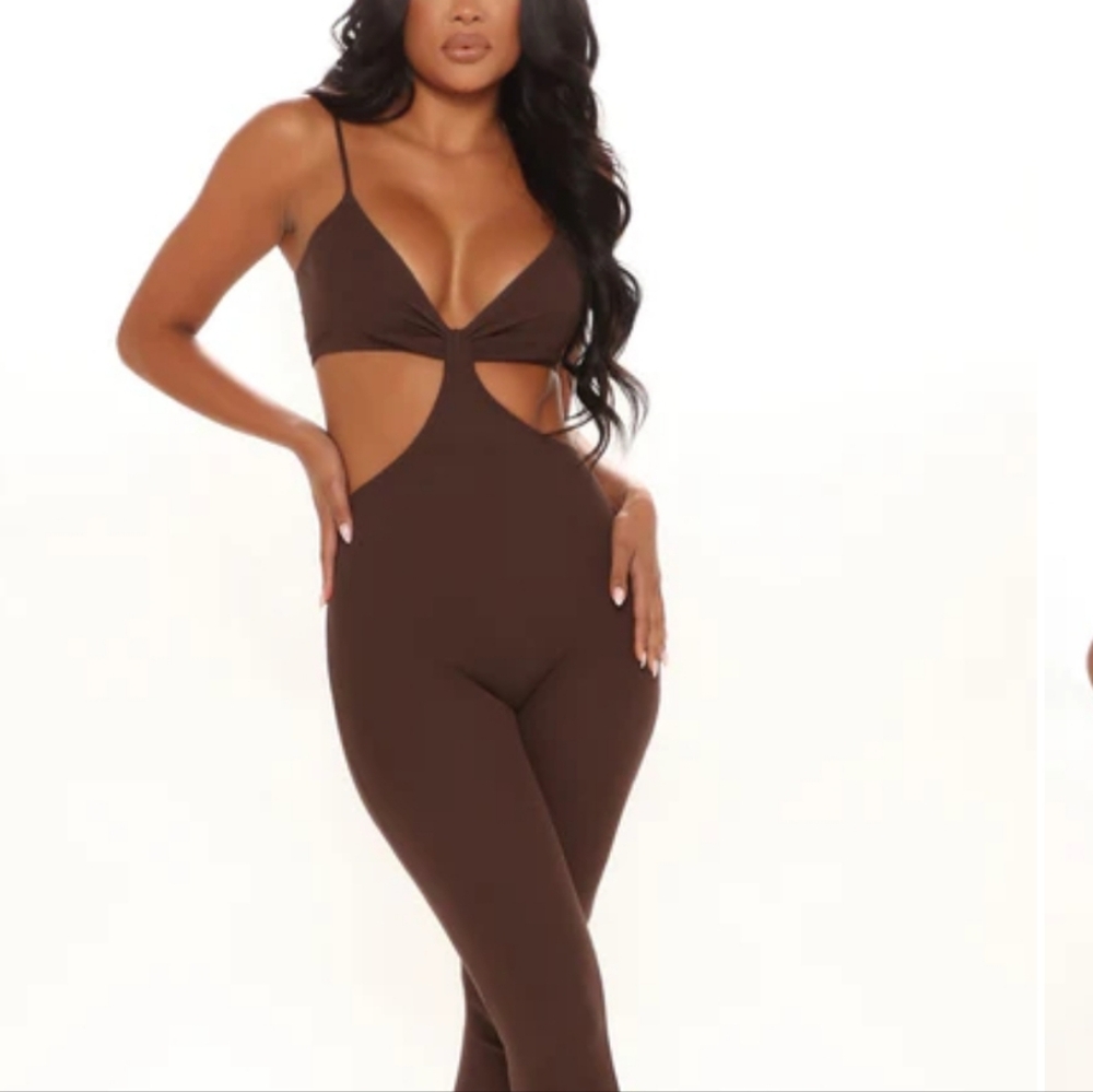Fashion Nova Cutout Jumpsuit